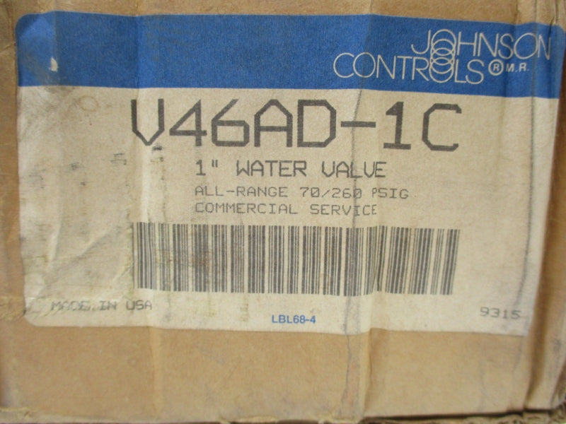 JOHNSON CONTROLS V46AD-1 70/260PSI 1" NSMP