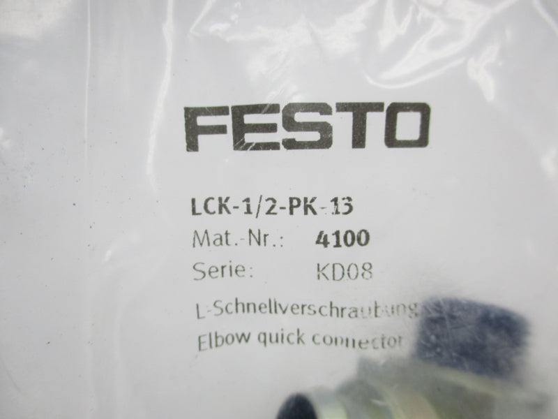 FESTO LCK-1/2-PK-13 4100 NSMP