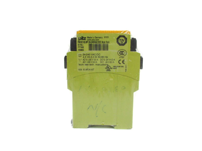 PILZ PNOZX2.8P24-240VAC/DC3N/O1N/C 777302 24-240VAC/DC 6.0A NSNP