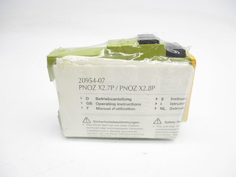 PILZ PNOZX2.8P24-240VAC/DC3N/O1N/C 777302 24-240VAC/DC 6.0A NSNP