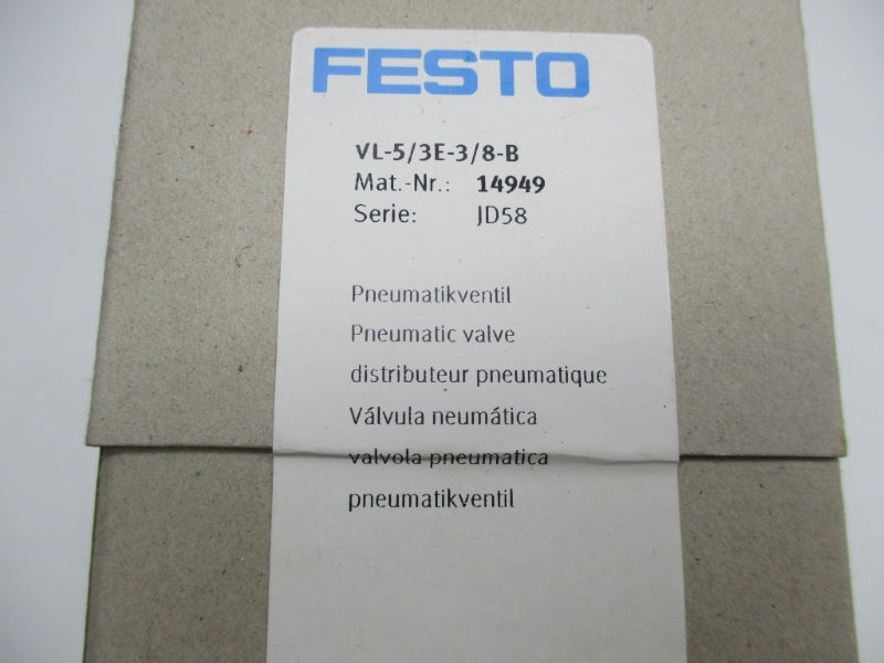FESTO VL-5/3E-3/8-B 14949 NSFS