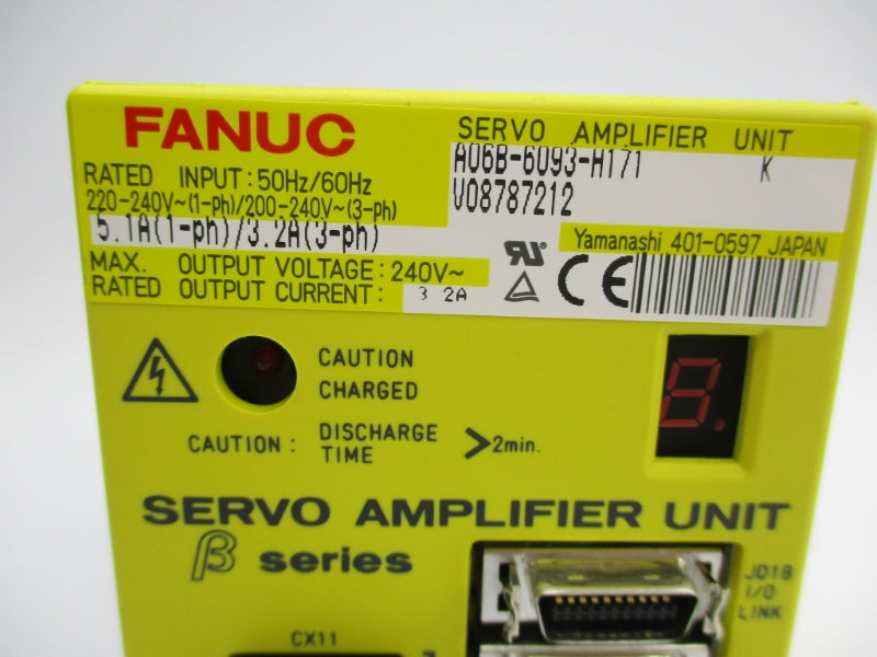 FANUC A06B-6093-H171 220-240V NSMP