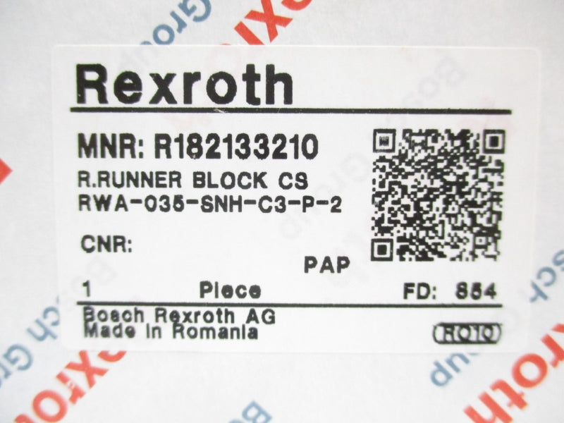 REXROTH R182133210 NSMP
