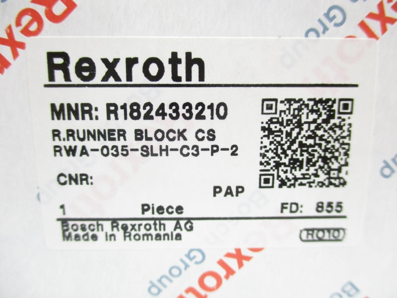 REXROTH R182433210 NSMP