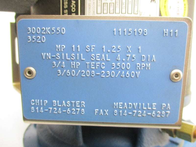 WEG TE01C040J0000101862 208-230/460V 2.40-2.30/1.15A NSNP