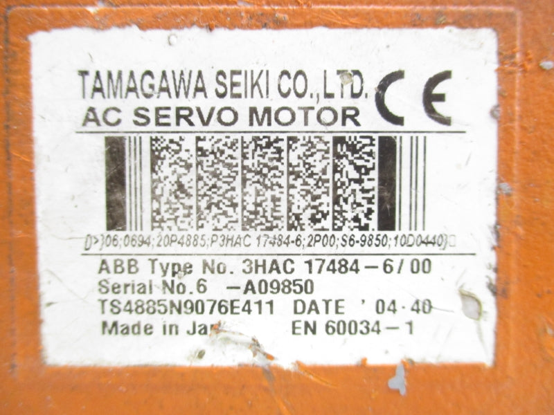 TAMAGAWA SEIKI 3HAC17484-6/00 UNMP