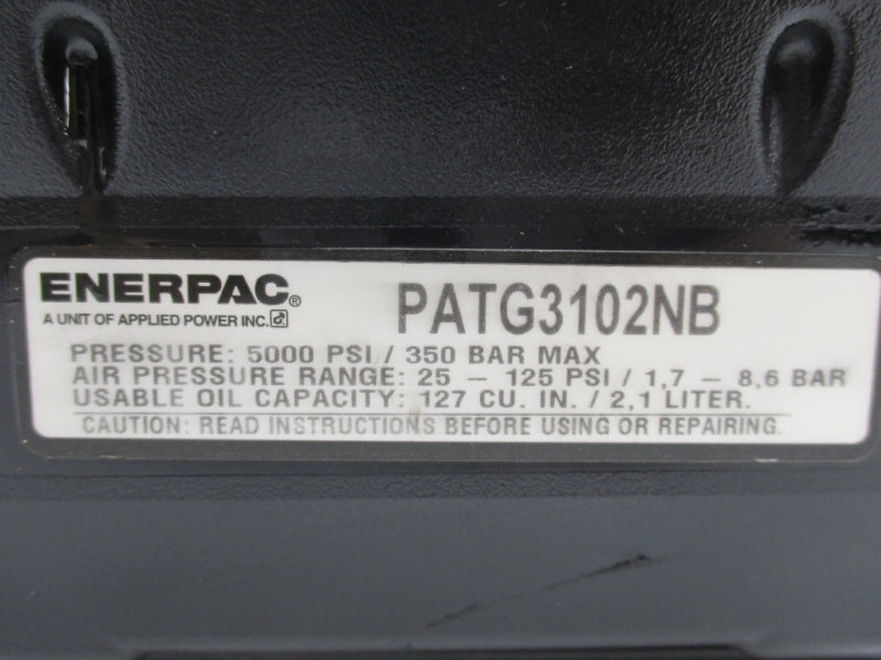 ENERPAC PATG3102NB 25-125PSI NSNP