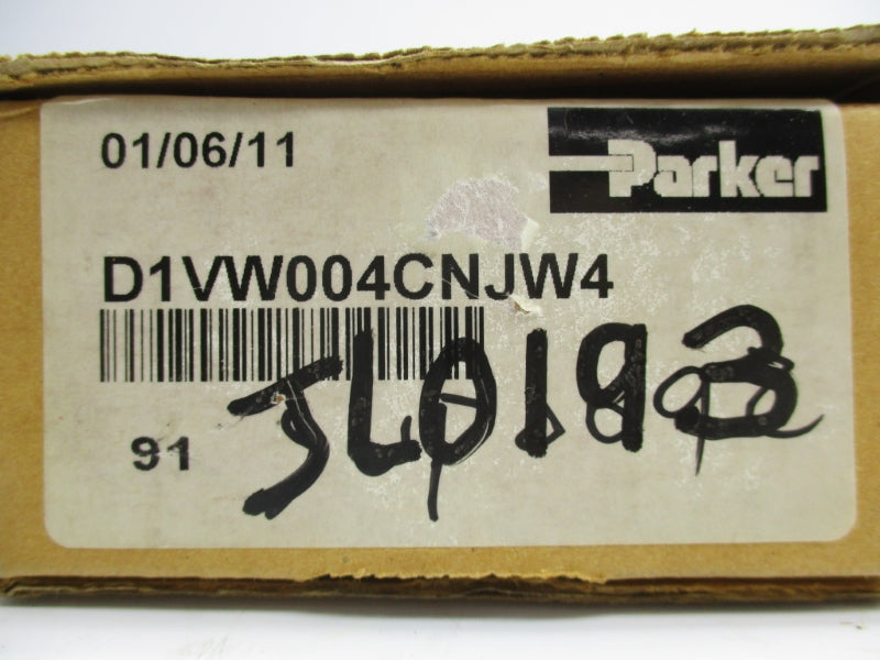 PARKER D1VW004CNJW4 24VDC 1.39A 4000PSI NSMP