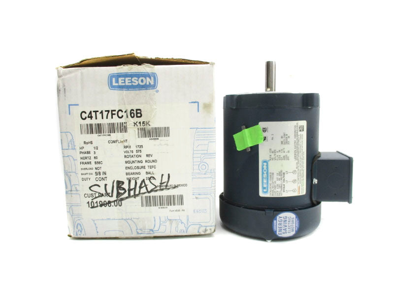 LEESON C4T17FC16B 101908.00 575V .8A NSMP