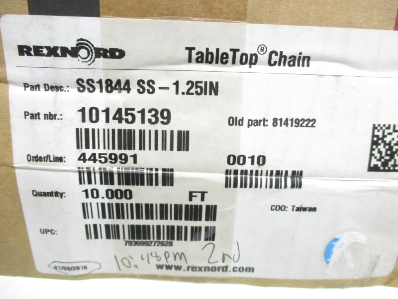 REXNORD SS1844SS-7.25IN 10145139 NSMP
