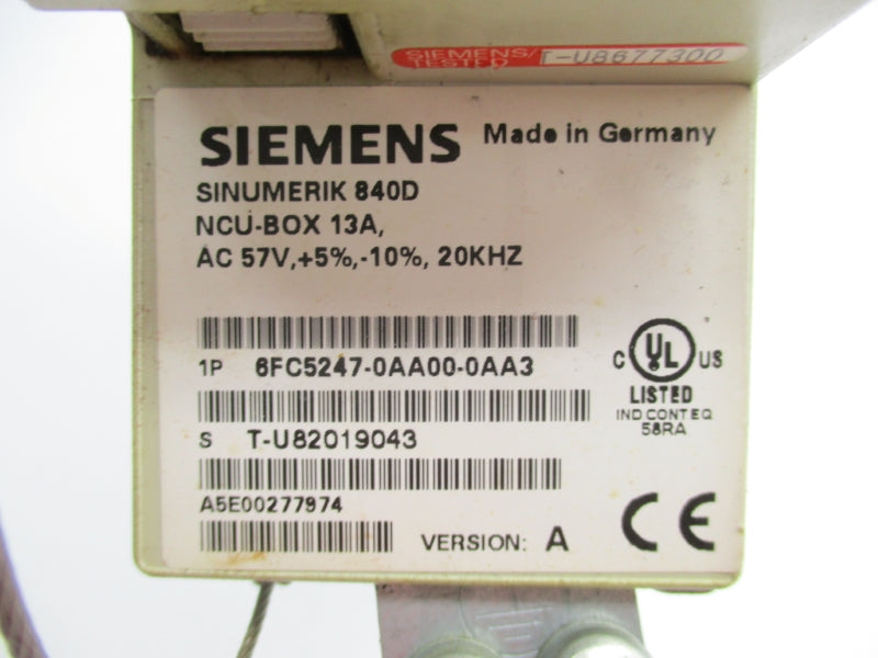 SIEMENS 6FC5247-0AA357VAC UNMP