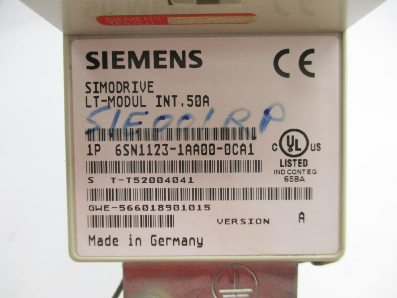 SIEMENS 6SN1123-1AA00-0CA1 UNMP