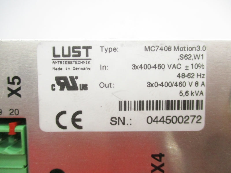 LUST MC7408 3X400-460VAC NSNP