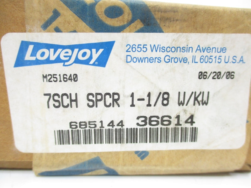 LOVEJOY 68514436614 7SCH 1-1/8" NSFS