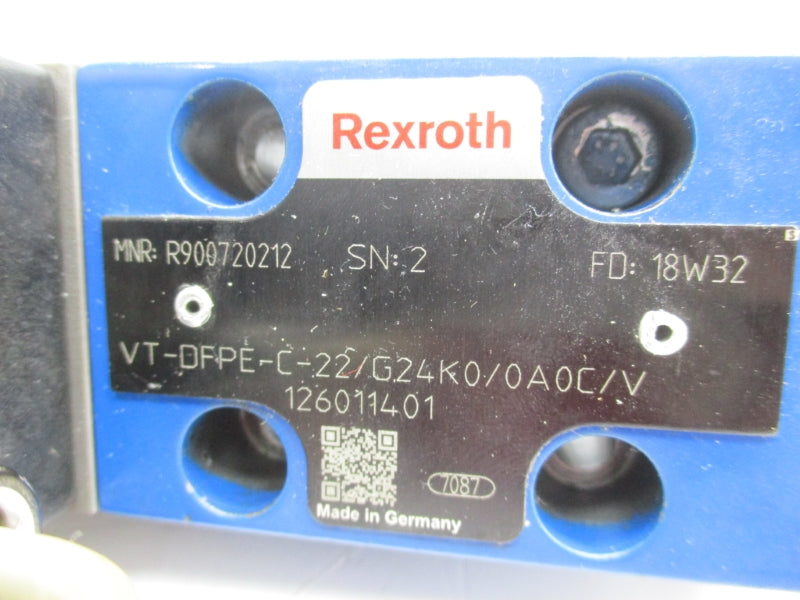 REXROTH VT-DFPE-C-22/G24K0/0A0C/V R900720212 UNMP