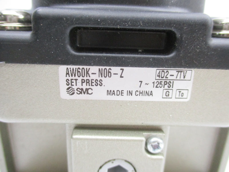 SMC AW60K-N06-Z 7-125PSI NSNP