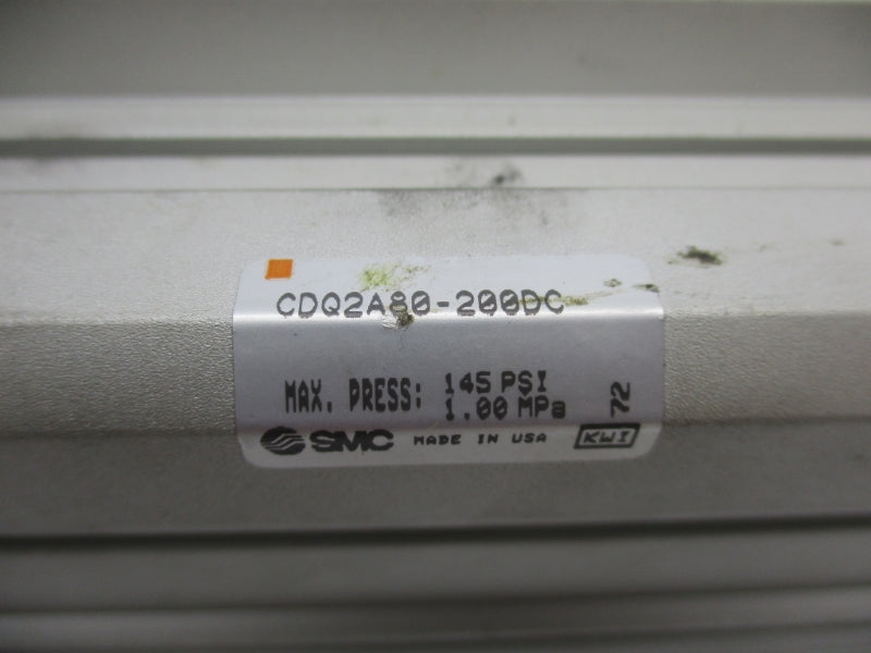 SMC CDQ2A80-200DC 145PSI NSNP