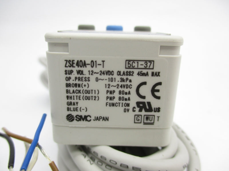 SMC ZSE40A-01-T 12-24VDC NSNP