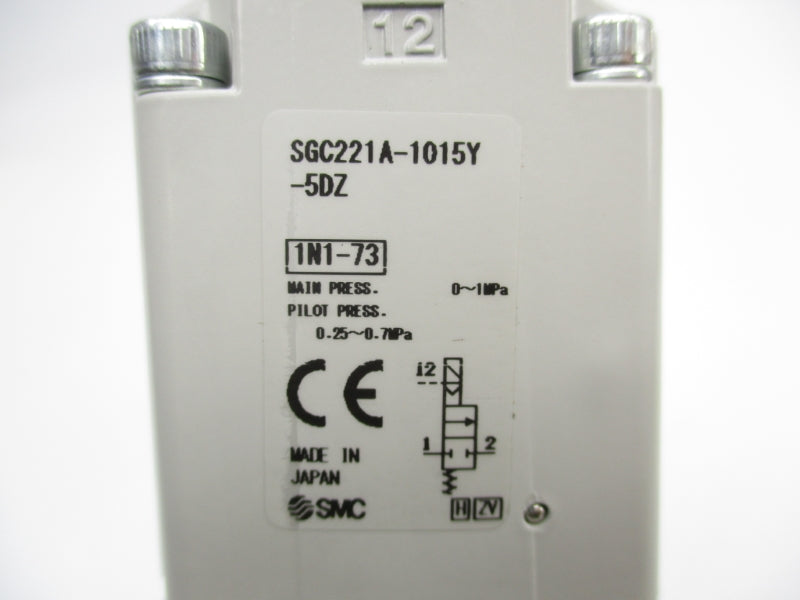 SMC SGC221A-1015Y-5DZ 24VDC NSNP