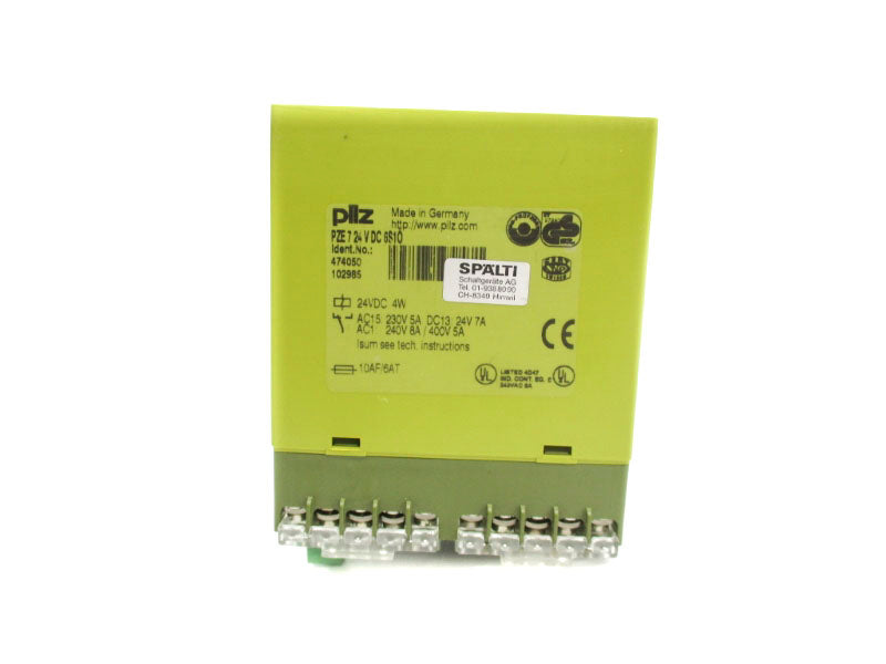 PILZ PZE724VDC6S1O 474050 24VDC 7A NSNP