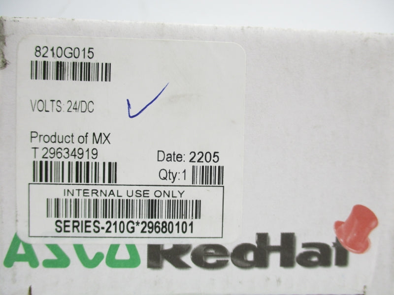 ASCO 8210G015 24VDC 1-40PSI NSMP