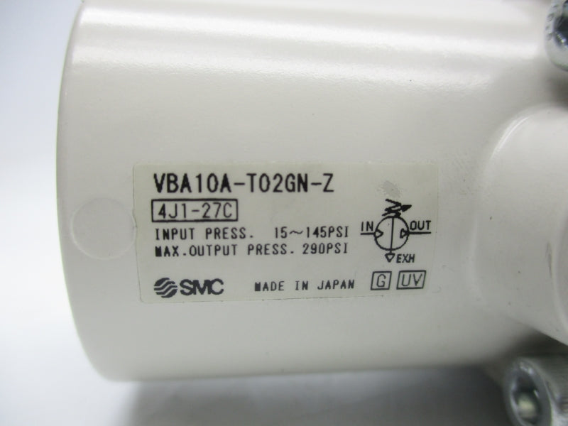 SMC VBA10A-T02GN-Z 15-145PSI NSNP