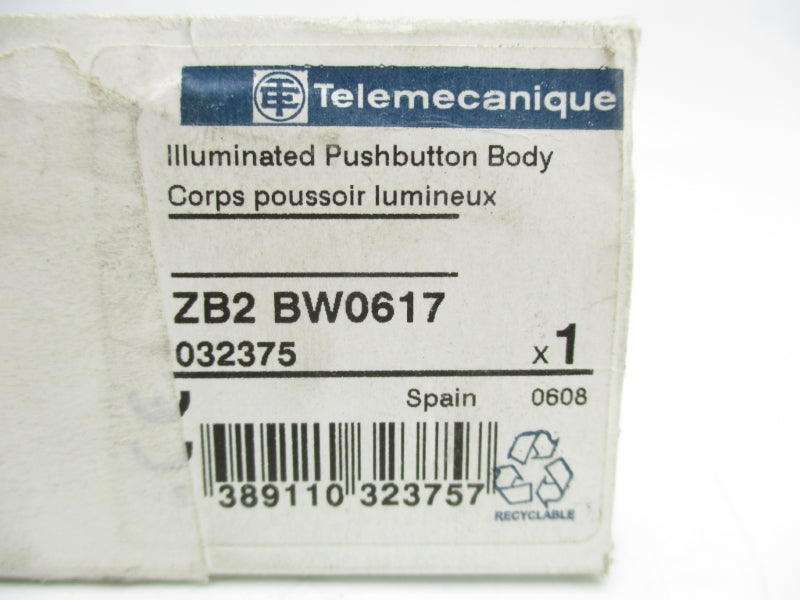 TELEMECANIQUE ZB2BW0617 120V NSMP