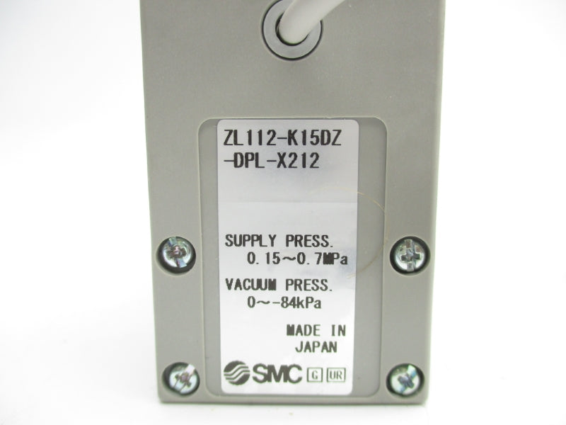 SMC ZL112-K15DZ-DPL-X212 24VDC NSNP
