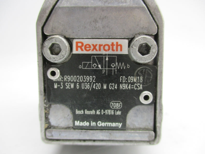 REXROTH M-3SEW6U36/420MG24N9K4=CSA R900203992 UNMP
