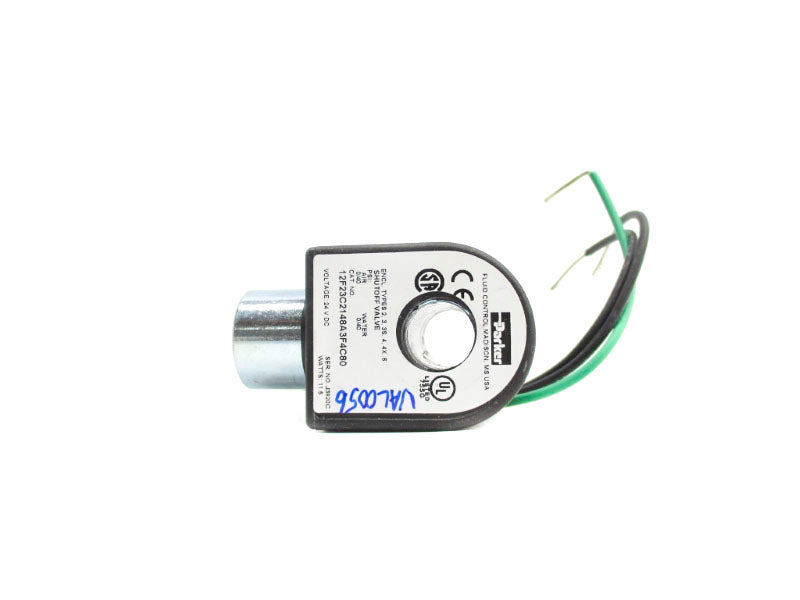 PARKER 12F23C2148A3F4C80 24VDC 0/40PSI (AS PICTURED) NSNP