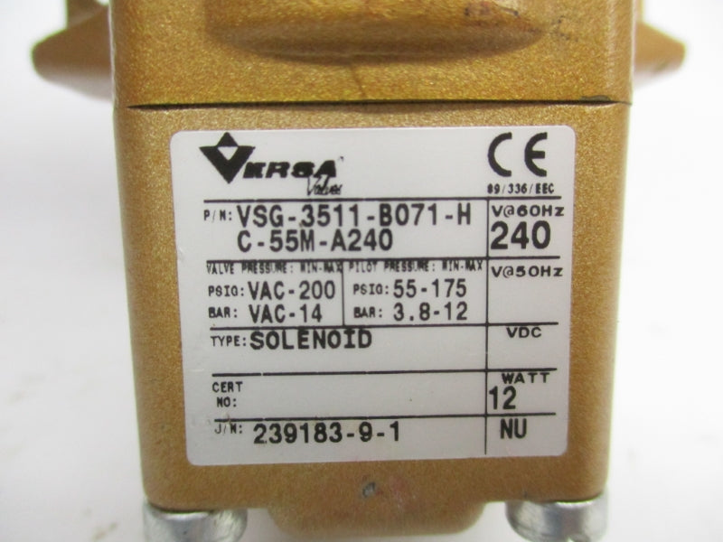 VERSA VSG-3511-B071-HC-55M-A240 230/240V 55-175PSI NSNP