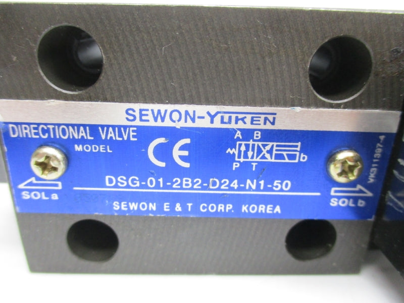 YUKEN DSG-01-2B2-D24-N1-50 (AS PICTURED) NSNP