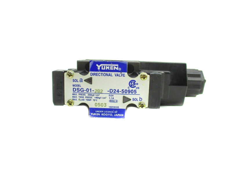 YUKEN DSG-01-2B2-D24-50905 (AS PICTURED) NSNP