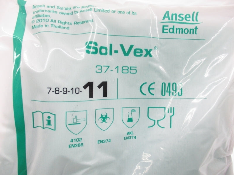 ANSELL 37-185 SIZE 11 (PKG OF 12) NSMP