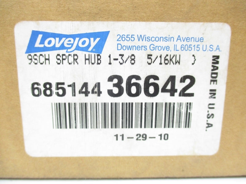 LOVEJOY 68514436642 9SCH 1-3/8" NSMP