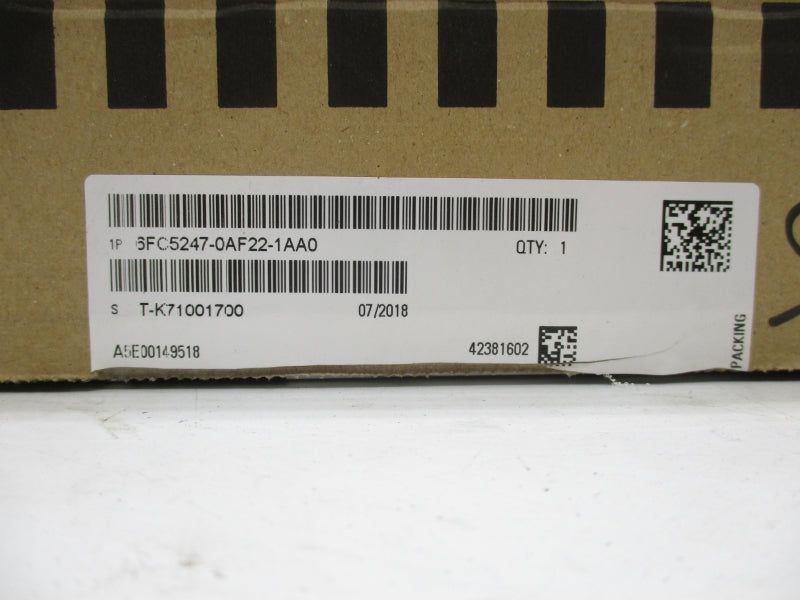 SIEMENS 6FC5247-0AF22-1AA0 NSMP