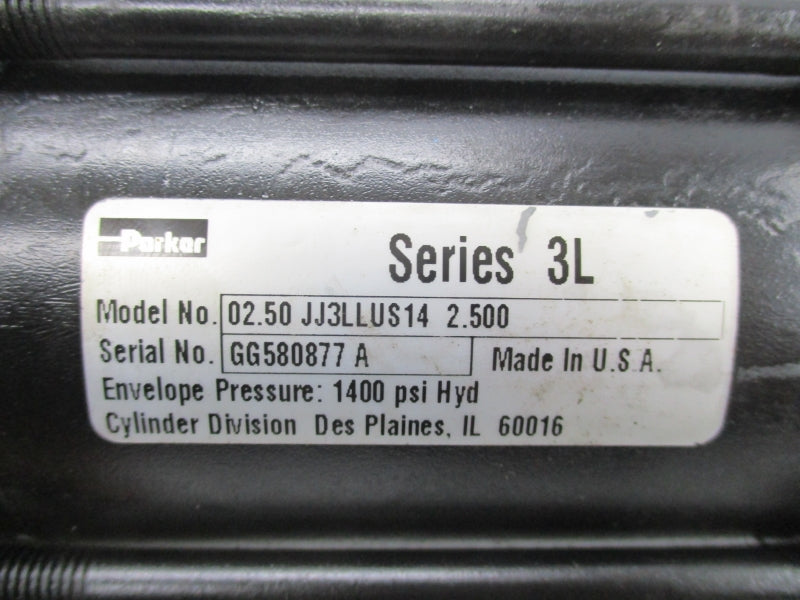 PARKER 02.50JJ3LLUS142.500 SER. 3L 1400PSI NSNP