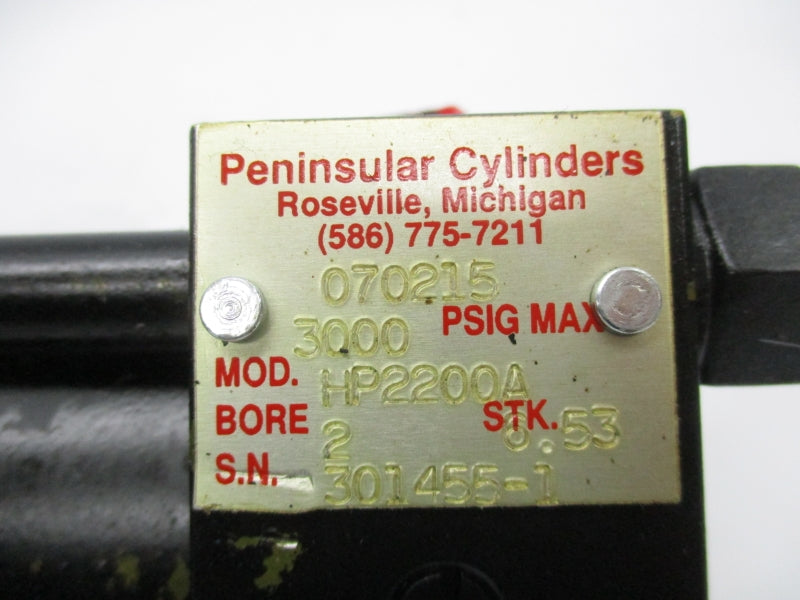 PENINSULAR CYLINDERS HP2200A 3000PSI NSNP