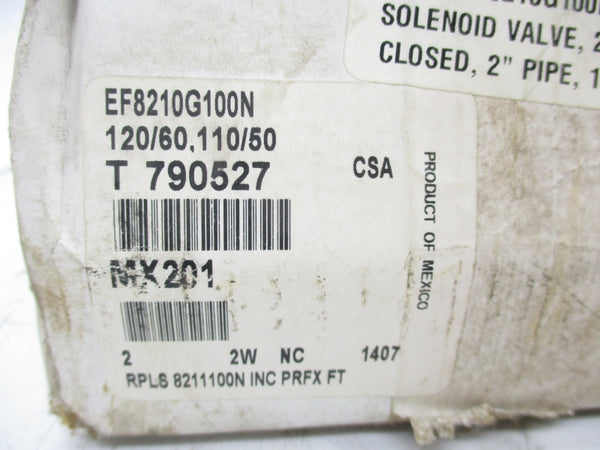 ASCO EF8210G100N 110/120V 5-150PSI 2" NSMP
