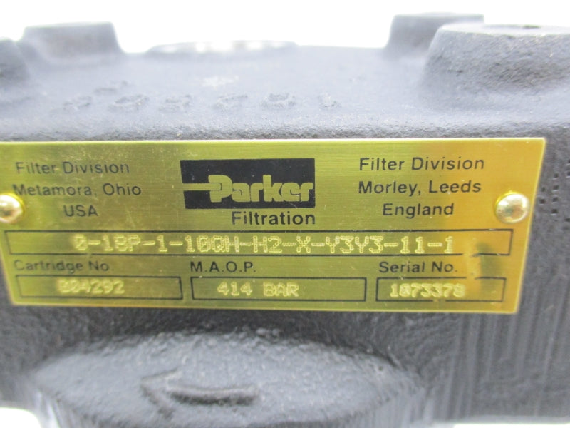 PARKER 0-18P-1-10QH-H2-X-Y3Y3-11-1 NSNP