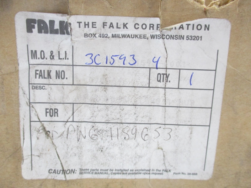 FALK 3C15934 NSMP