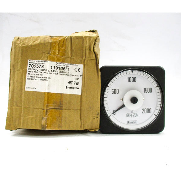 CROMPTON 078-05FJ-LSTM-C9 709578 0-2000A NSMP