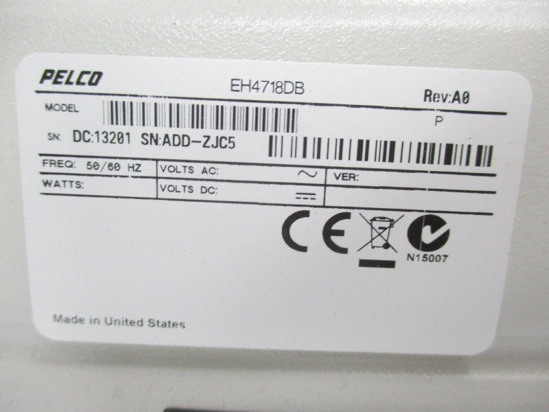 PELCO EH4718DB NSMP