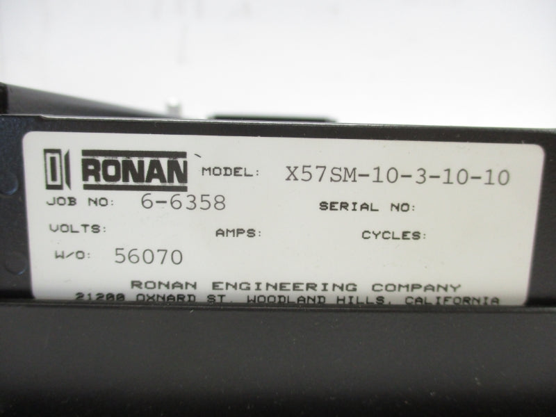 RONAN X57SM-10-3-10-10 NSNP