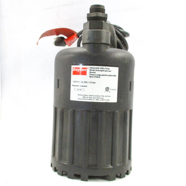 DAYTON 3YU54A 115VAC 1.5A UNMP