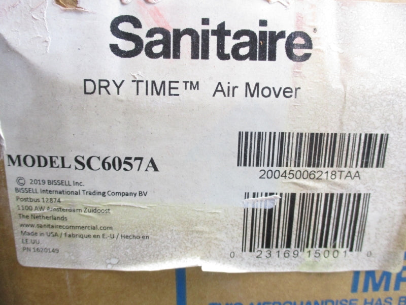SANITAIRE SC6057A 120VAC 4.35A NSMP
