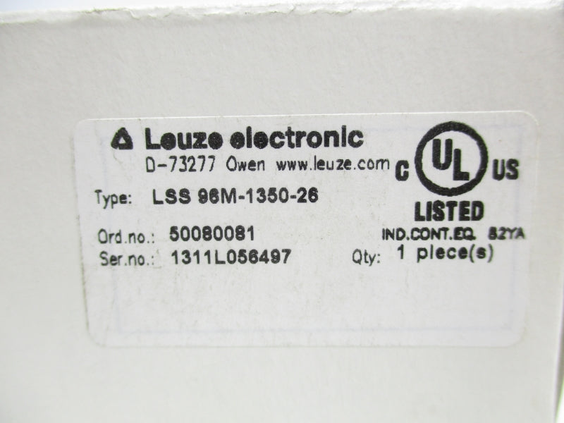 LEUZE ELECTRONIC LSS96M-1350-26 50080081 20-230VAC/DC NSMP