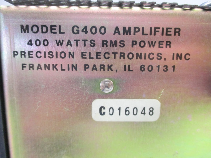 GROMMES PRECISION G400 70.7V 2A UNMP