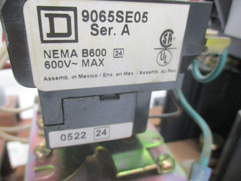 SQUARE D 8536SGO1V06 SER. B 440-480V 30A UNMP