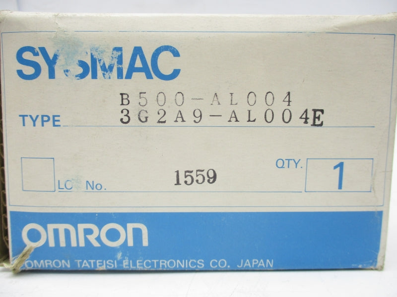 OMRON B500-AL004-E 3G2A9-AL004-E 100-120/220-240VAC NSMP